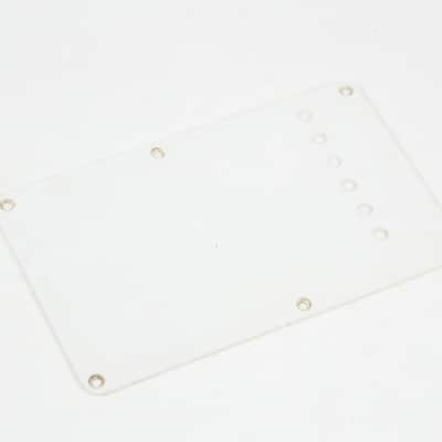 1970s-1980s Vintage Fender Stratocaster Tremolo Back White Cover MIJ Japan 2314 Stamp image 2