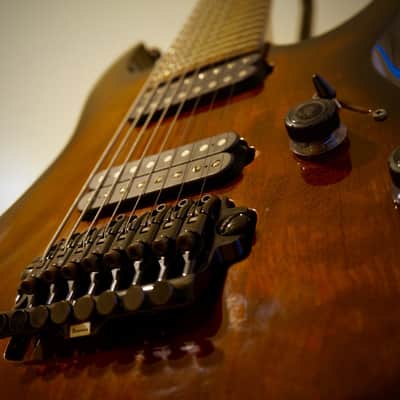 Ibanez LACS RGA8 2012 Bubinga/Dark Burst image 6