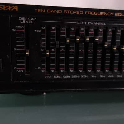 GenEXXA 10 Band Stereo Frequency Equalizer 31-9082 - spectrum analyzer + IMX Expander égaliseur image 13