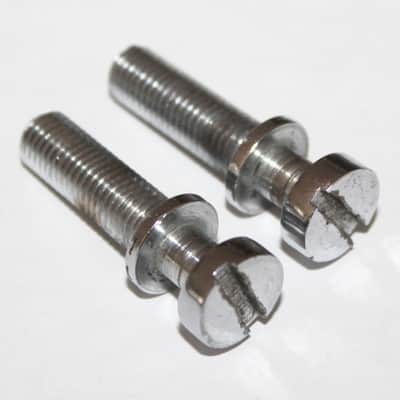 Vintage 1960's Gibson Long Tailpiece Studs 1.5" Chrome Les Paul ES SG 1965 1966 1968 image 2