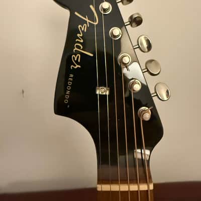 Fender California Series Redondo Player 2018 - Present - Jetty Black image 3