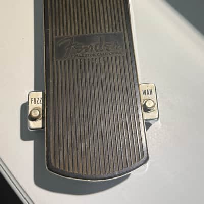 Fender Fuzz Wah pedal 1970s  - Chrome image 1
