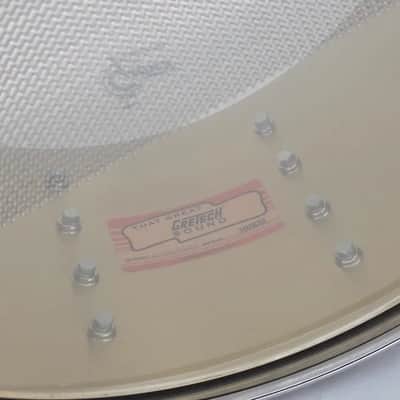 Used Gretsch G4169BBR USA Bell Brass Snare Drum 14x6.5 - Very Good image 5