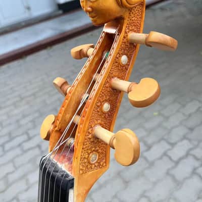 SONG Viola da Gamba, Maestro 6 strings 29" Gamba, Carved woman Face head,Good sound image 11