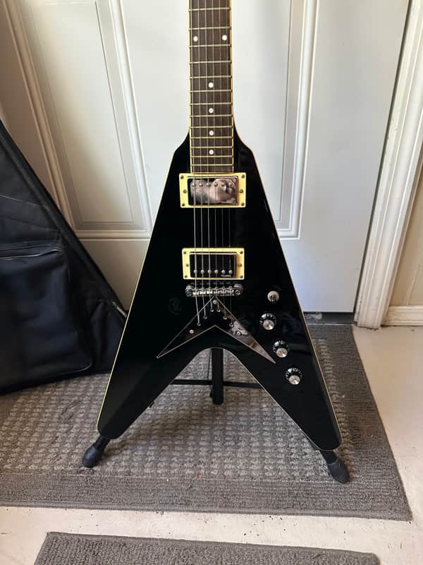 ギター HAMER Vector XT Hamer Vector Xt Series BLACK Flying V Electric