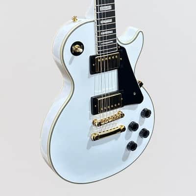 Epiphone Les Paul Custom Electric Guitar - Alpine White image 2