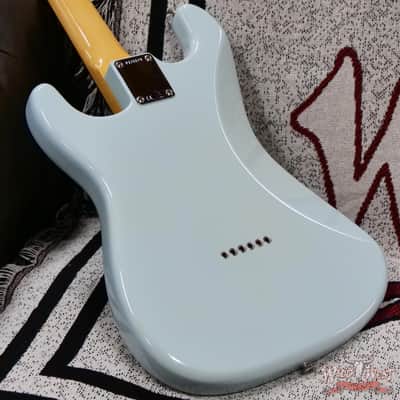 Fender Custom Shop Vintage Custom '59 1959 Hardtail Stratocaster Time Capsule Package Faded Aged Sonic Blue 7.25 LBS image 12