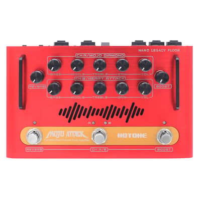 Hotone NLF-2 Nano Legacy Mojo Attack Dual Channel Floor Amplifier