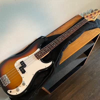 1994-1995 Fender Japan Precision Bass, Sunburst - MIJ image 9