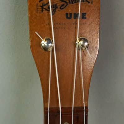 Vintage Roy Smeck Vintage Soprano Ukulele in Natural Mahogany (1950's) image 4