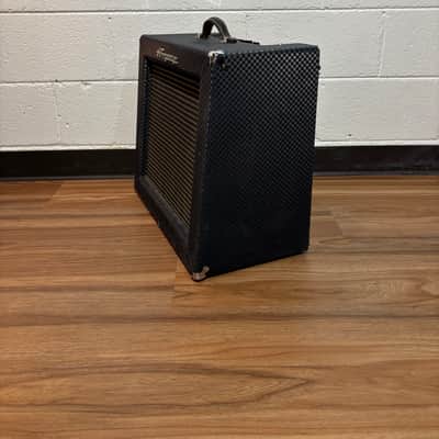 Ampeg Model J-12T Jet II 15-Watt 1x12" Guitar Combo 1995 - 2006 - Rehoused in 1960’s Reverberocket Cab - Blue Check image 2