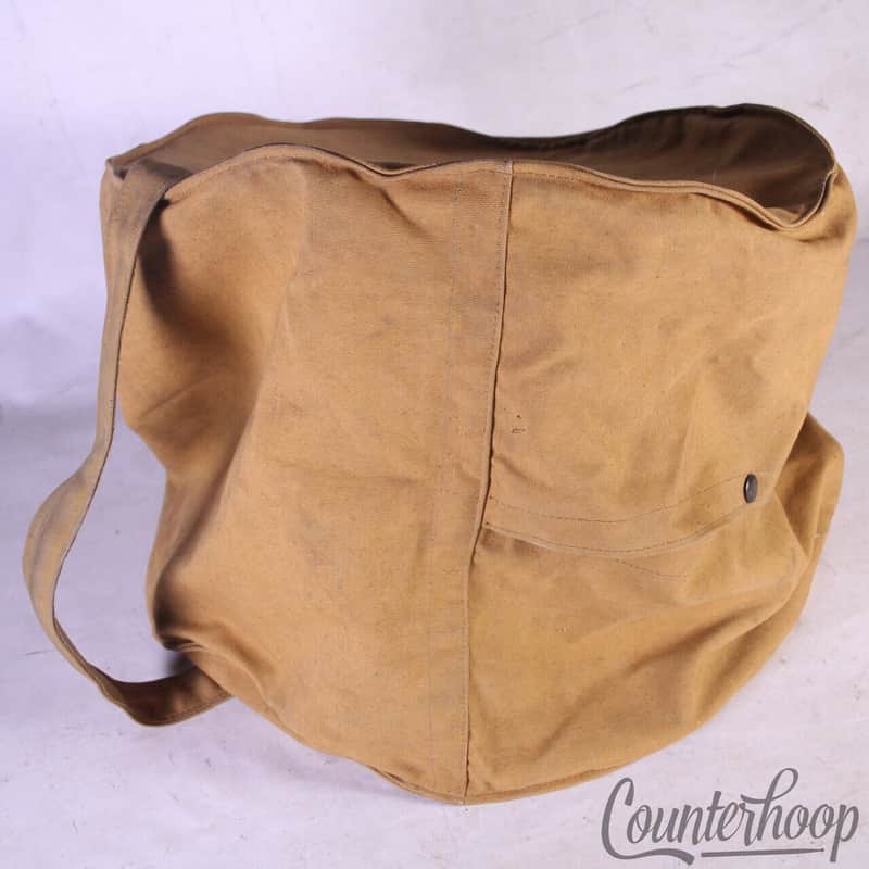 *Leedy Canvas 10x14"Tom/Marching Snare Drum Case Soft-Shell Vintage 30s Buttons* image 1