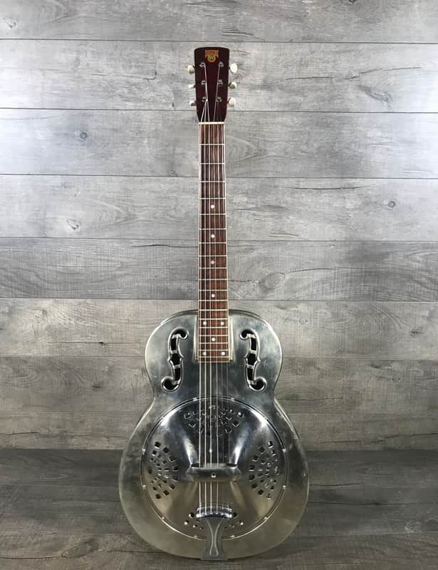 Dobro Fiddle Edge Resonator Round Neck Late 30's image 1