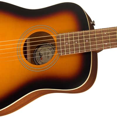 Fender Redondo Mini Acoustic Guitar - Sunburst image 3
