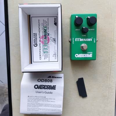 Maxon OD808-40C 40th Anniversary Catalinbread Modified Overdrive Pedal 2019 - GREEN image 4