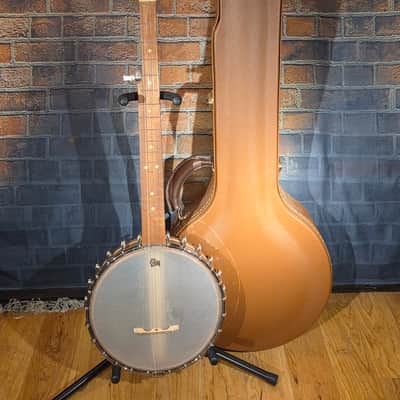 !USA! Handmade 5-String Banjo Natural Walnut w/ Superior HSC image 1