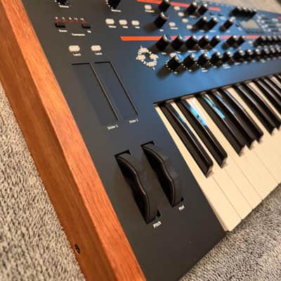 Dave Smith Instruments Prophet 12 61-Key 12-Voice Polyphonic Synthesizer 2013 - 2018 Black with Wood Sides image 3