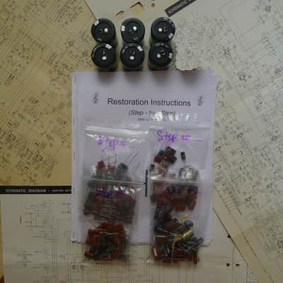 Sansui BA-90 restoration kit filter capacitor repair rebuild fix image 1