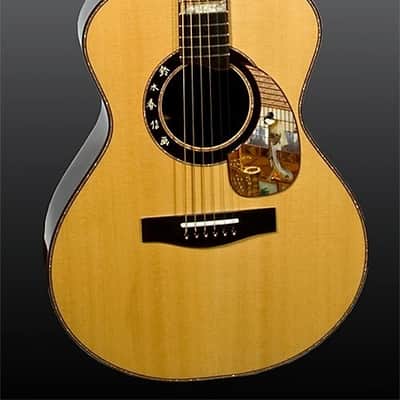 Harvey Leach - The Geisha Inlay Art Guitar (pairs with The Samurai - also listed) image 1