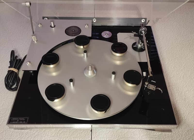 J.A. Michell Reference Hydraulic Transcription Turntable - needs love image 1