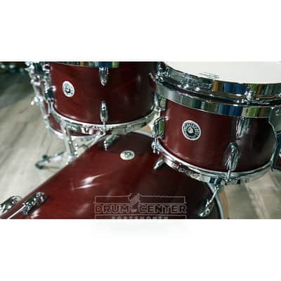 Gretsch Brooklyn 4pc Euro Drum Set Satin Walnut image 3