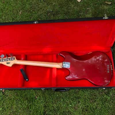 Fender Mustang competition 1971 - candy apple red image 2