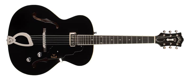 Guild T-50 Slim Dynasonic Electric - Black image 1