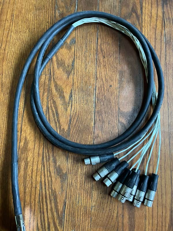 Proco Acculink ACN8 DB25 to Female XLR 8 Channel 10' Snake image 1