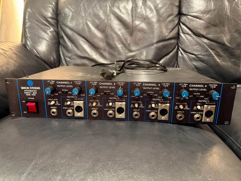 Simon Systems RDB-400, 4-channel direct box image 1