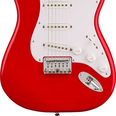 SQUIER Sonic™ Stratocaster® HT, Laurel Fingerboard, White Pickguard, Torino Red Bild 1