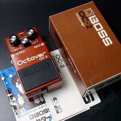 Boss OC-2 Octaver 1982 w/ original box New MINT condition image 1