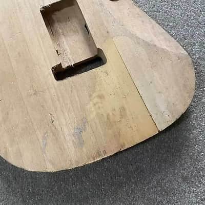 Basswood HSH Guitar Double Cutaway Body DIY Project image 11