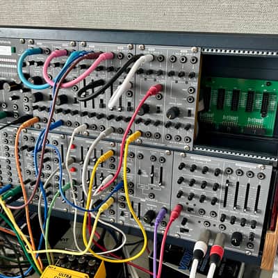 Behringer System 100 and Brains in Rackbrute Case image 3