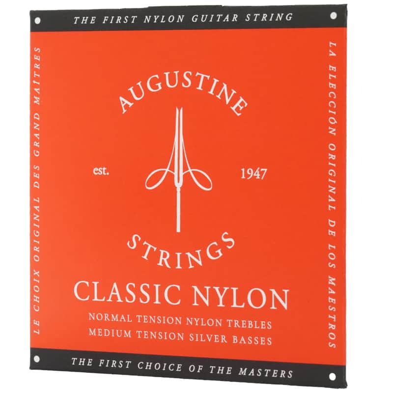 Augustine Red Label Spanish Classical Guitar Nylon String Set image 1