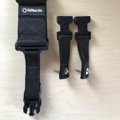 Immagine Dimarzio Dd2200 N Nylon Cliplock Nero Dd2200 Bk - 3