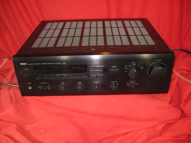 Yamaha RX-550 Natural Sound AM/FM Stereo Receiver image 1