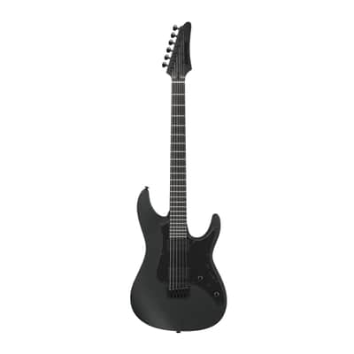 Ibanez AZ41B1BKF AZ Iron Label 6str Electric Guitar - Black Flat