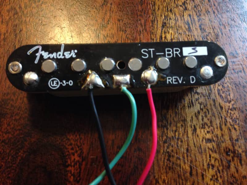 Fender SCN ST-BR Samarium Cobalt Noiseless Bridge pickup Aged White image 1