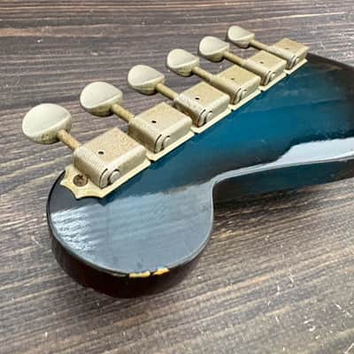 1984 FERNANDES FST-115 Stratocaster Neck Blue Sunburst w/Locking Nut image 15
