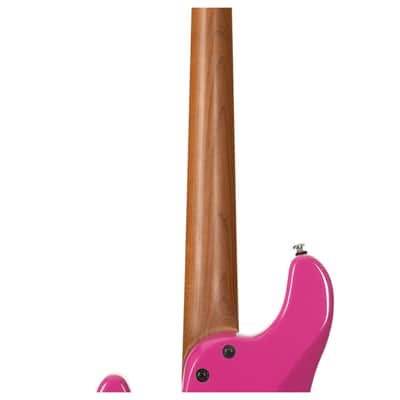 Cort GBSHORTSCALEFDPB Poplar Body Roasted Maple C Shape Neck Short Scale 4-String Electric Bass Guitar w/Gig Bag image 9