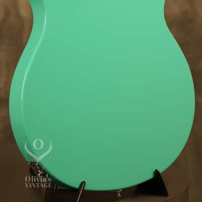 2013 Rickenbacker 330/12S 12-string Sea Green w/Rose Morris sound hole image 16