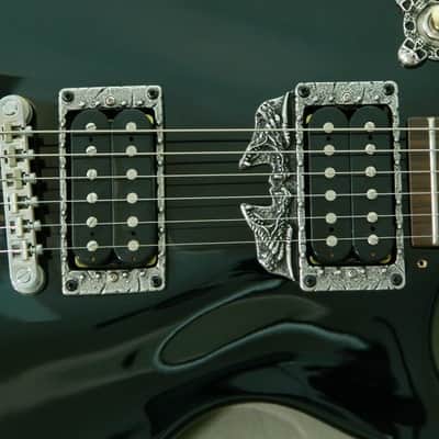 Dragon humbucker pickup rings for gibson les paul guitar made in USA solid metal surrounds custom SG image 3