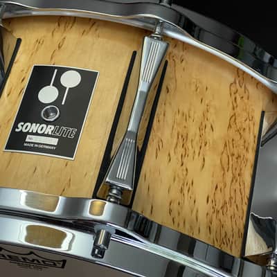 SONOR snare drum SonorLite / Lite LD 547x MB - Scandinavian Birch Maserbirke image 2