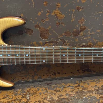 1991 Ken Smith BT6 - 6-String Bass, Flame Maple w/OHSC image 2