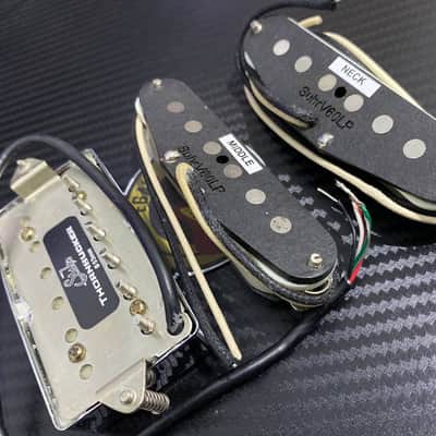 Suhr Thornbucker Nickel Finish & Suhr V60 Low Peak with Ibanez DMX9 H-S-S 9 Channels | Azes40 Switch | image 4