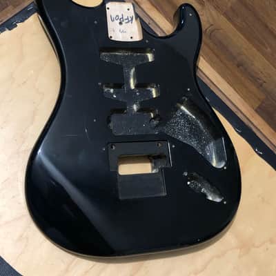 1988 Kramer USA Pacer Deluxe F Series Plate Black Guitar Body Floyd Ready image 3