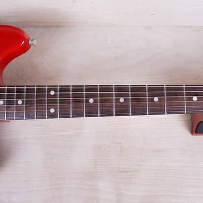 Fender MG-69 Mustang Reissue MIJ 2010 Red Matching Headstock Japan w/ Bag image 4