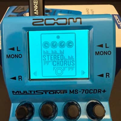 Zoom MS-70CDR+ MultiStomp Spatial Effects Pedal - Original Box Included image 14