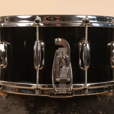 1990s Slingerland 7x14 Ridgeland Black Lacquer Snare Drum image 4