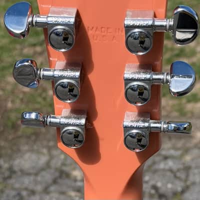 2007 Gibson Limited Edition Les Paul Vixen W/OHSC Coral Pink image 9